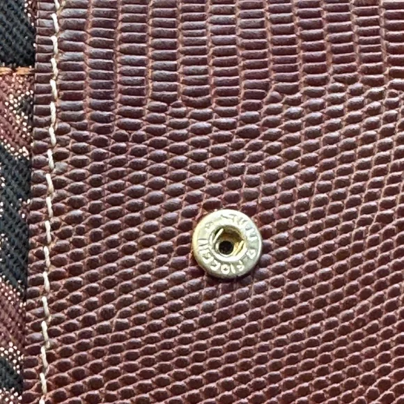 Dolce & Gabbana Monogram Brown Wallet Snakeskin with Dustbag EUC Like New - Picture 5 of 10